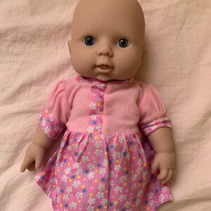 Chunky Reborn Baby Doll Silicone Style Squishy Doll 12 Inch Cute Toys Girls